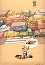 Cartoon: Congestion in the city (small) by an yong chen tagged 201022