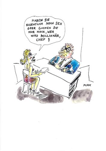 Cartoon: Haben Sie eigentlich... (medium) by MIRK tagged satire