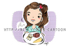 Cartoon: Cute caricature cartoon (small) by itonggg tagged cartoon,caricature,cute