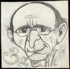 Cartoon: Denko Maleski (small) by Alexoski tagged caricature