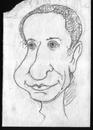 Cartoon: Vlatko Gjorcev (small) by Alexoski tagged caricatures