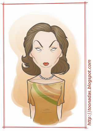 Cartoon: Clarice Lispector (medium) by Freelah tagged clarice,lispector