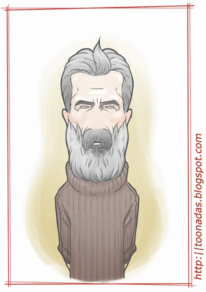 Cartoon: Constantin Brancusi (medium) by Freelah tagged constantin,brancusi