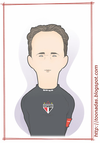 Cartoon: Rogerio Ceni (medium) by Freelah tagged rogerio,ceni,sao,paulo,futebol,soccer