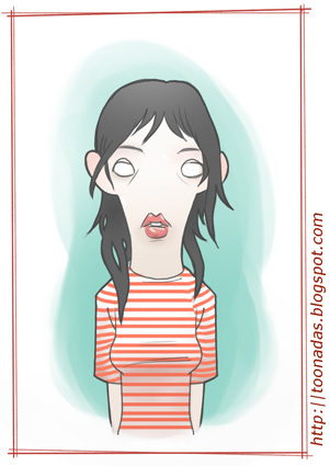 Cartoon: Shelley Duvall (medium) by Freelah tagged shelley,duvall