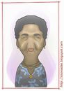 Cartoon: Cesaria Evora (small) by Freelah tagged cesaria,evora