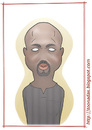 Cartoon: George Weah (small) by Freelah tagged george,weah