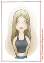 Cartoon: Jennifer Aniston (small) by Freelah tagged jennifer,aniston