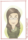 Cartoon: Jo Frost (small) by Freelah tagged jo,frost,supernanny