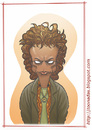 Cartoon: Miles Davis (small) by Freelah tagged miles,davis