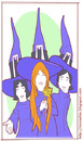 Cartoon: Os Mutantes (small) by Freelah tagged mutantes tropicalia psychedelia mpb