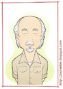 Cartoon: Pat Morita (small) by Freelah tagged pat,morita,karate,kid,miyagi