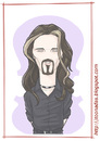 Cartoon: Perttu Kivilaakso (small) by Freelah tagged apocalyptica,symphonic,metal,perttu,kivilaakso