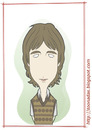 Cartoon: Pete Townshend (small) by Freelah tagged pete,townshend,the,who