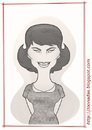 Cartoon: Sophia Loren (small) by Freelah tagged sophia,loren