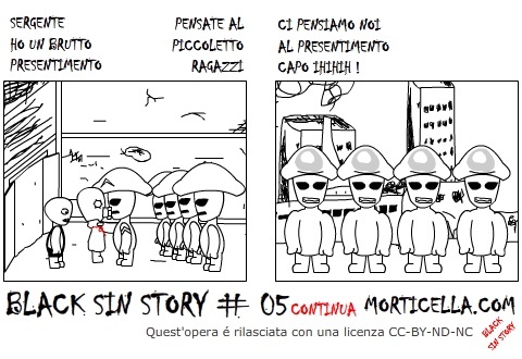 Cartoon: Black Sin Story 5 (medium) by morticella tagged bss,morticella,vignette,striscie,anime,manga,gratis,free