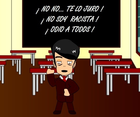 Cartoon: Profesor RA (medium) by morticella tagged morticellacomics,fumetti,vignette,gratis,manga,anime,free