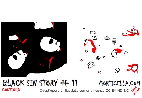 Cartoon: Black Sin Story 1 Completo (medium) by morticella tagged morticella,fumetti,manga,anime,comics,fumetto,vignette,strisce,cartoons,gratis