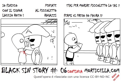 Cartoon: Black Sin Story 1 Completo (medium) by morticella tagged morticella,fumetti,manga,anime,comics,fumetto,vignette,strisce,cartoons,gratis