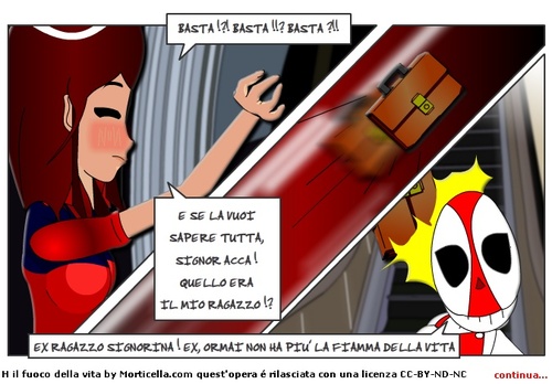 Cartoon: H Eroe pervertito completo (medium) by morticella tagged anime,manga,fumetti,morticella,comics,gratis