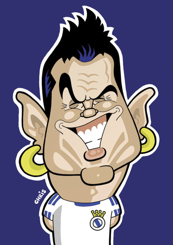 Cartoon: C Ronaldo (medium) by Ca11an tagged cristiano,ronaldo,caricature,real,madrid,football