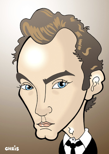 Cartoon: Jude Law (medium) by Ca11an tagged jude,law,movie,star,english,actor,alfie