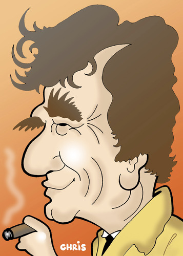 Cartoon: Peter Falk (medium) by Ca11an tagged peter,falk,columbo,caricatures