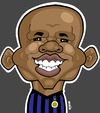 Cartoon: Samuel Eto (small) by Ca11an tagged samuel,eto,inter,milan,cameroon,world,cup,legend,football