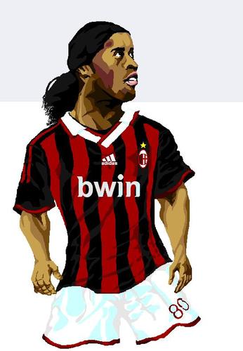 Cartoon: RONALDINHO (medium) by pranav tagged ronaldinhogaucho