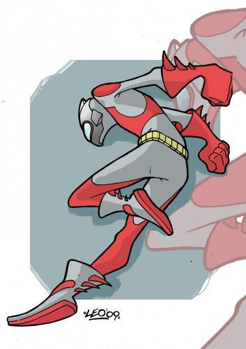 Ultraman By Leonardo Pandolfi | Media & Culture Cartoon | TOONPOOL