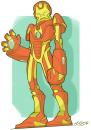 Cartoon: IronMan (small) by Leonardo Pandolfi tagged illustration,comics