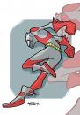 Cartoon: Ultraman (small) by Leonardo Pandolfi tagged illustration,comics