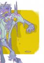 Cartoon: Zombie (small) by Leonardo Pandolfi tagged illustration,comics