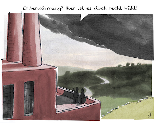 Cartoon: Erderwärmung (medium) by Jan Rieckhoff tagged erderwärmung,klima,katastrophe,treibhausgas,co2,atmosphäre,umwelt,verschmutzung,emission,schädlich,cartoon,karikatur,jan,rieckhoff,erderwärmung,klima,katastrophe,treibhausgas,co2,atmosphäre,umwelt,verschmutzung,emission,schädlich,cartoon,karikatur,jan,rieckhoff