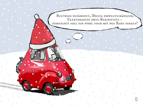 Cartoon: Xmas Car (medium) by Jan Rieckhoff tagged auto,automobil,car,kfz,gefährt,weihnachten,xmas,christfest,weihnachtsmann,christkind,st,nikolaus,bescherung,gaben,geschenke,rentier,schlitten,schnee,winter,strom,energie,sparen,elektroauto,mobil,diesel,kraftstoff,umwelt,cartoon,witz,karikatur,zeichnung,comic,humor,jan,rieckhoff,auto,automobil,car,kfz,gefährt,weihnachten,xmas,christfest,weihnachtsmann,christkind,st,nikolaus,bescherung,gaben,geschenke,rentier,schlitten,schnee,winter,strom,energie,sparen,elektroauto,mobil,diesel,kraftstoff,umwelt,cartoon,witz,karikatur,zeichnung,comic,humor,jan,rieckhoff