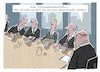 Cartoon: Achtsamkeit (small) by Jan Rieckhoff tagged unternehmen,firma,konzern,sitzung,konferenz,besprechung,boss,chef,vorsitzender,vorgesetzter,angestellter,kollege,belegschaft,arbeitsklima,motivation,erfolg,leistung,steigerung,belastbarkeit,effizienz,effektivität,arbeitskraft,team,achtsamkeit,meditation,trainer,training,psycho,coaching,coach,cartoon,witz,karikatur,comic,jan,rieckhoff