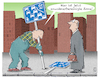 Cartoon: Neue Zone (small) by Jan Rieckhoff tagged verkehrszeichen,verkehr,schild,vz,325,verkehrsberuhigte,zone,anwohner,spielstraße,stadt,city,stadtviertel,straße,autos,kinder,spielen,wohnen,häuser,ruhe,umwelt,cartoon,witz,comic,jan,rieckhoff