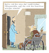 Cartoon: Pfleger (small) by Jan Rieckhoff tagged pfleger,pflegekraft,altenpflege,altenheim,senior,pflegenotstand,pflegebeduerftig,grosse,koalition,gesellschaft,sozial,beruf,helfen,halbe,stelle,cartoon,karikatur,witz,comic,jan,rieckhoff