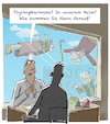 Cartoon: Psychopharmaka (small) by Jan Rieckhoff tagged altersheim,senioren,alter,alt,heim,residenz,pflege,tabletten,sedativum,beruhigungsmittel,medikamente,medizin,psychotrop,psychoaktiv,psychedelisch,psychopharmaka,pharmazie,pharmazeutikum,therapie,medikation,wirkung,arzt,pfleger,pflegepersonal,überforderung,betreuung