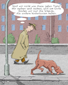 Cartoon: Suche (small) by Jan Rieckhoff tagged hund,tier,vierbeiner,hundebesitzer,gassi,gehen,schnüffeln,schnuppern,suchen,wittern,witterung,aufnehmen,spur,folgen,riechen,nase,riechsinn,geruchsinn,köter,rüde,welpe,haustier,hundehaufen,hundekot,kot,koten,hundescheiße,scheiße,scheißen,hundekacke,kacke,kacken,hinterlassenschaft,ausscheidung,philosophie,philosophieren,vergleich,vergleichen,denken,sinnieren,intellekt,cartoon,comic,witz,humor,karikatur,jan,rieckhoff