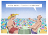 Cartoon: Trinkhalme (small) by Jan Rieckhoff tagged urlaub,meer,ozean,baden,schwimmen,sonne,strand,freizeit,ferien,holidays,reise,verreisen,ehepaar,pärchen,cafe,restaurant,bar,drink,getränk,cocktail,saft,strohhalm,trinkhalm,plastik,müll,vermüllung,klima,erde,planet,klimakatastrophe,erderwaermung,co2,ausstoss,treibhauseffekt,atmosphaere,vermeidung,umwelt,schutz,klimasuende,verbot,eindaemmung,maßnahme,reduzierung