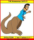 Cartoon: Evolution ???? (small) by Mewanta tagged evolution