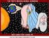 Cartoon: Global Warming (small) by Mewanta tagged god global warming fart