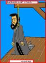 Cartoon: last days (small) by Mewanta tagged saddam,iraq,last,days