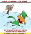 Cartoon: Last Words (small) by Mewanta tagged last,words,funny