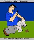 Cartoon: The kinky DOG (small) by Mewanta tagged pets,dogs,kinky