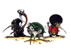 Cartoon: kiwi aggro (small) by hype tagged cartoon kiwi bird comic canvas