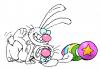 Cartoon: Easter Bunny 01-1 (small) by r8r tagged easter bunny egg eostre ishtar estrus