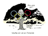 Cartoon: Schalten wir um zur Olympiade (small) by Weyershausen tagged putin,ukraine,maidan,proteste,straßenkämpfe,chaos,olympia