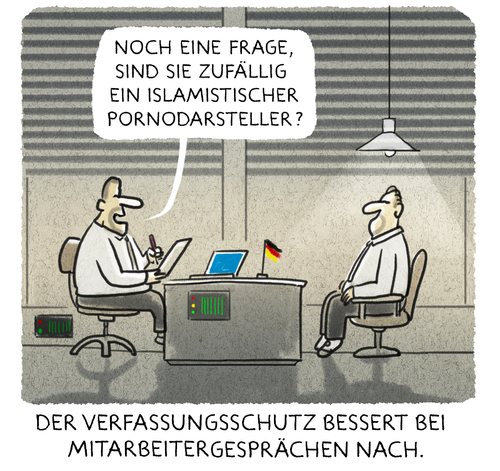 Cartoon: .... (medium) by markus-grolik tagged verfassungsschutz,geheimdienst,bnd,mitarbeiter,deutschland,islamismus,maaßen,verfassungsschutz,geheimdienst,bnd,mitarbeiter,deutschland,islamismus,maaßen